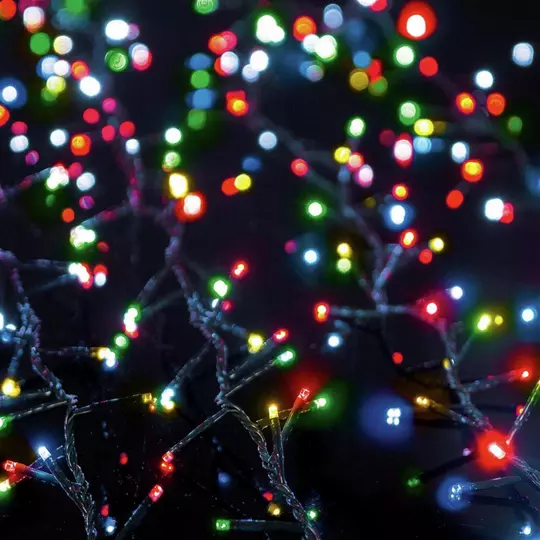 Premier Decorations Multicolour LED Christmas Tree Lights
