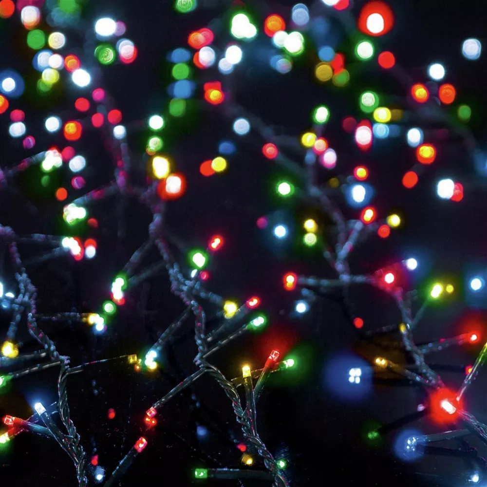 Premier Decorations Multicolour LED Christmas Tree Lights — photograph 1