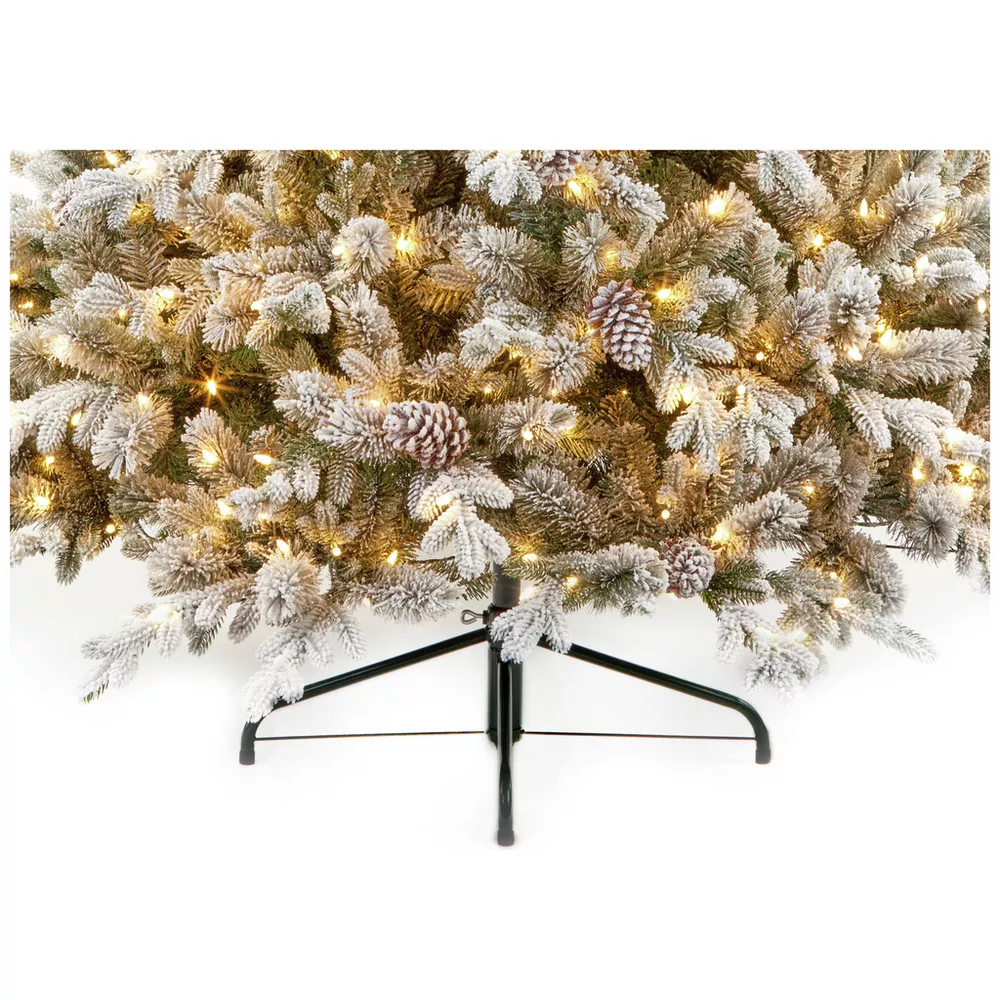 Premier Decorations 7ft Snowy Dorchester Christmas Tree — thumbnail 4