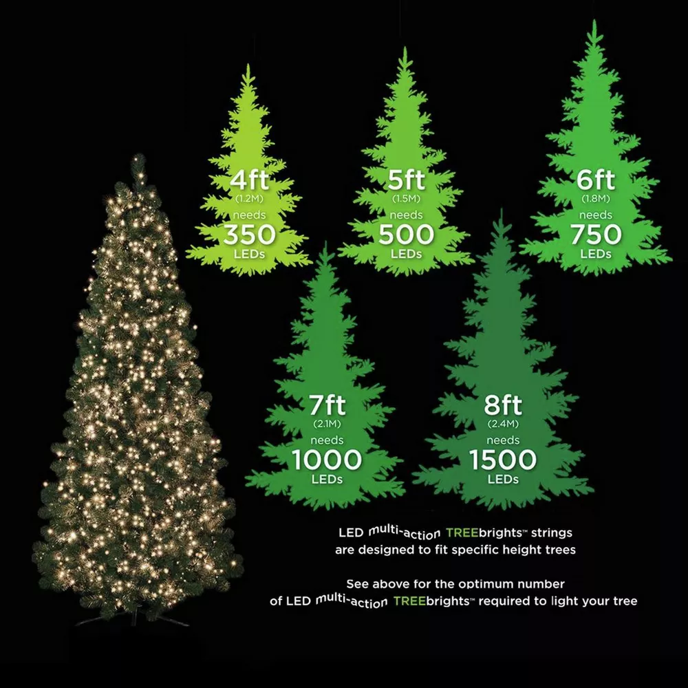 Premier Decorations Multicolour LED Christmas Tree Lights — thumbnail 5