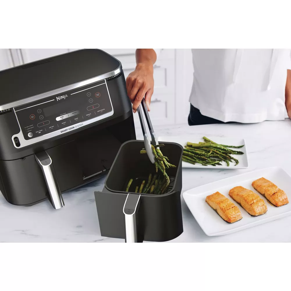 Ninja Foodi MAX AF451UK Dual Zone Air Fryer with Smart Cook System - Black — thumbnail 4
