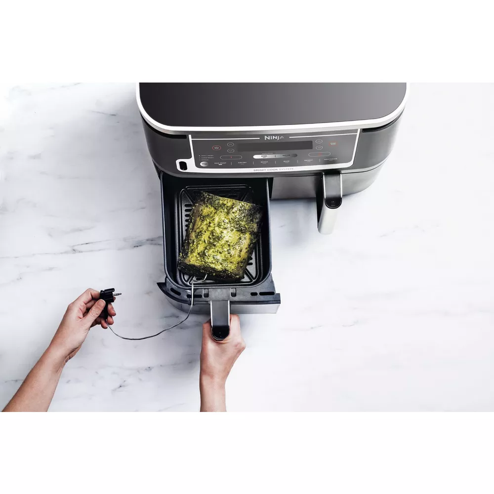 Ninja Foodi MAX AF451UK Dual Zone Air Fryer with Smart Cook System - Black — thumbnail 8
