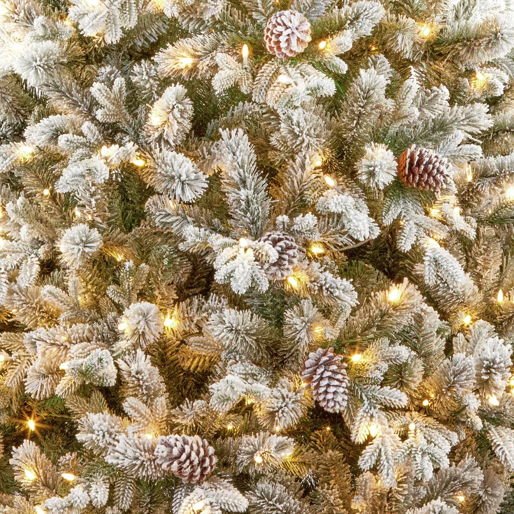 Premier Decorations 7ft Snowy Dorchester Christmas Tree — thumbnail 3