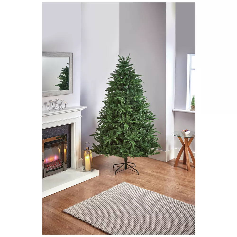 Premier Decorations 7ft Aspen Fir Christmas Tree — photograph 1