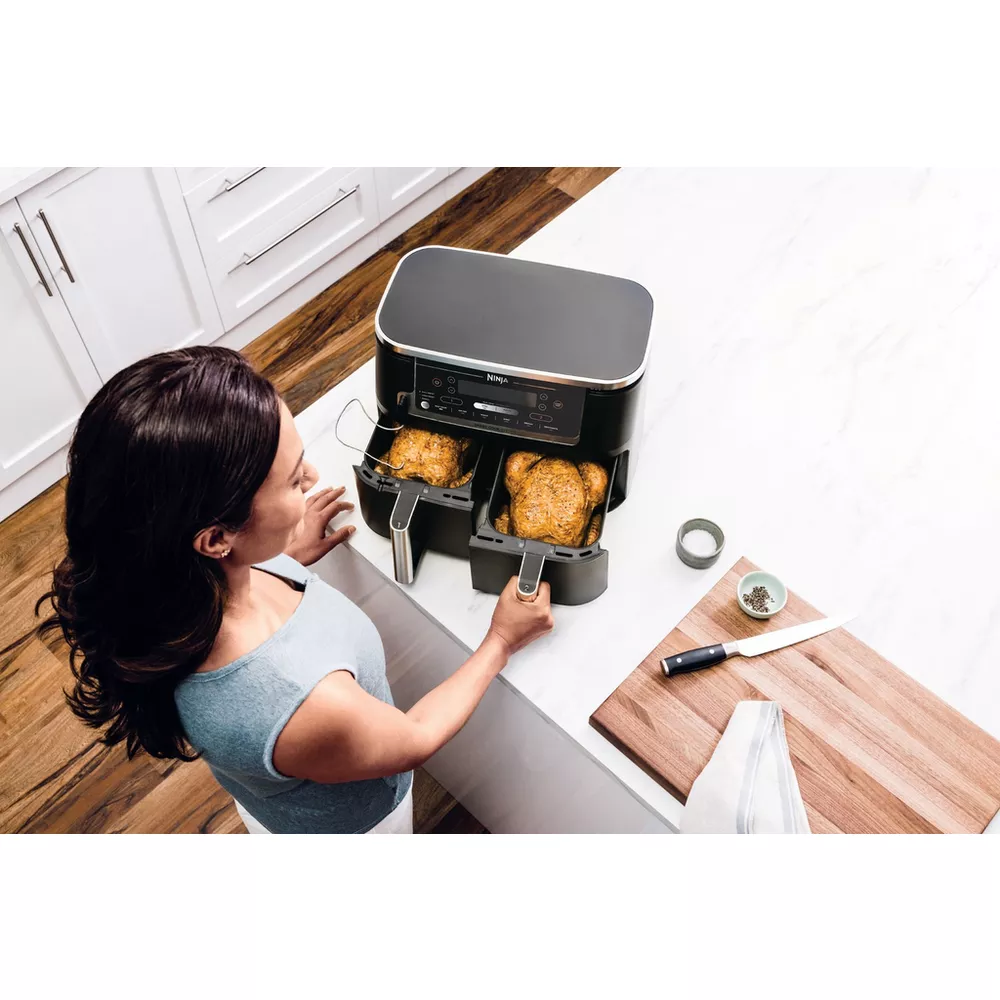 Ninja Foodi MAX AF451UK Dual Zone Air Fryer with Smart Cook System - Black — thumbnail 2