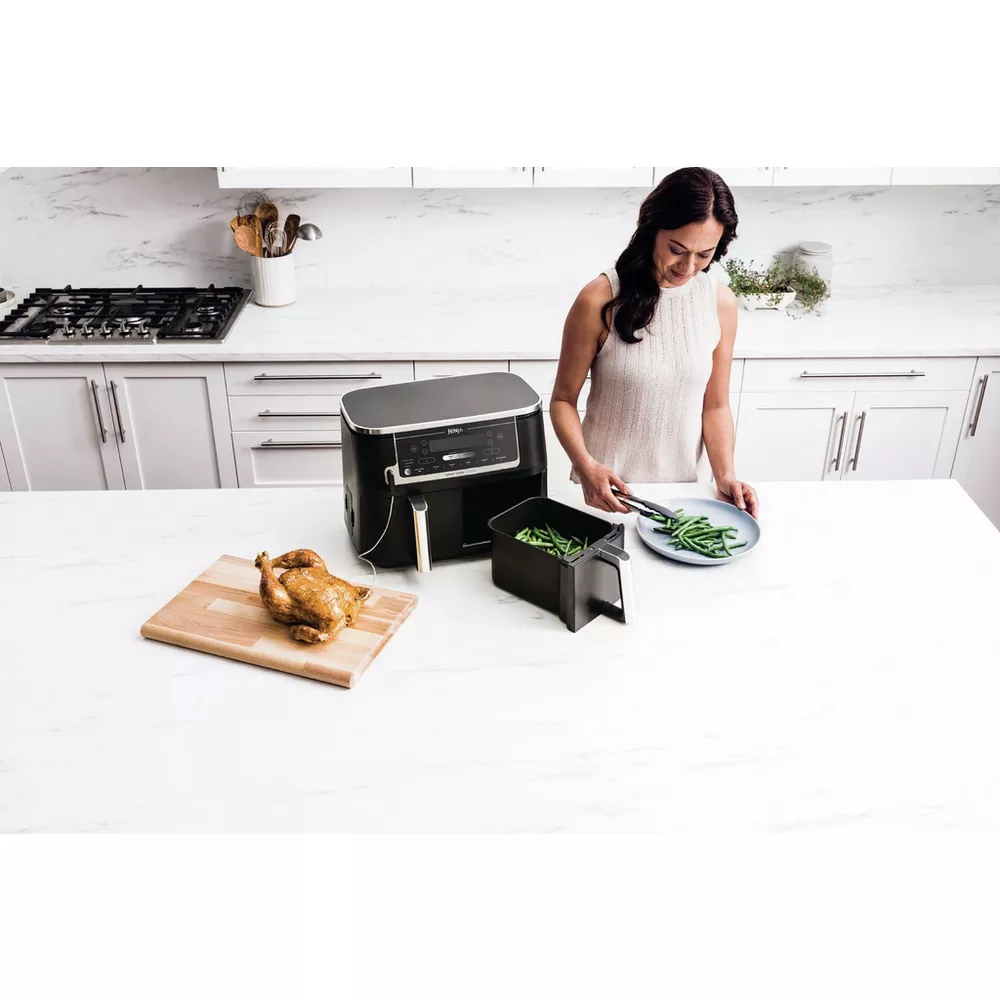 Ninja Foodi MAX AF451UK Dual Zone Air Fryer with Smart Cook System - Black — thumbnail 7