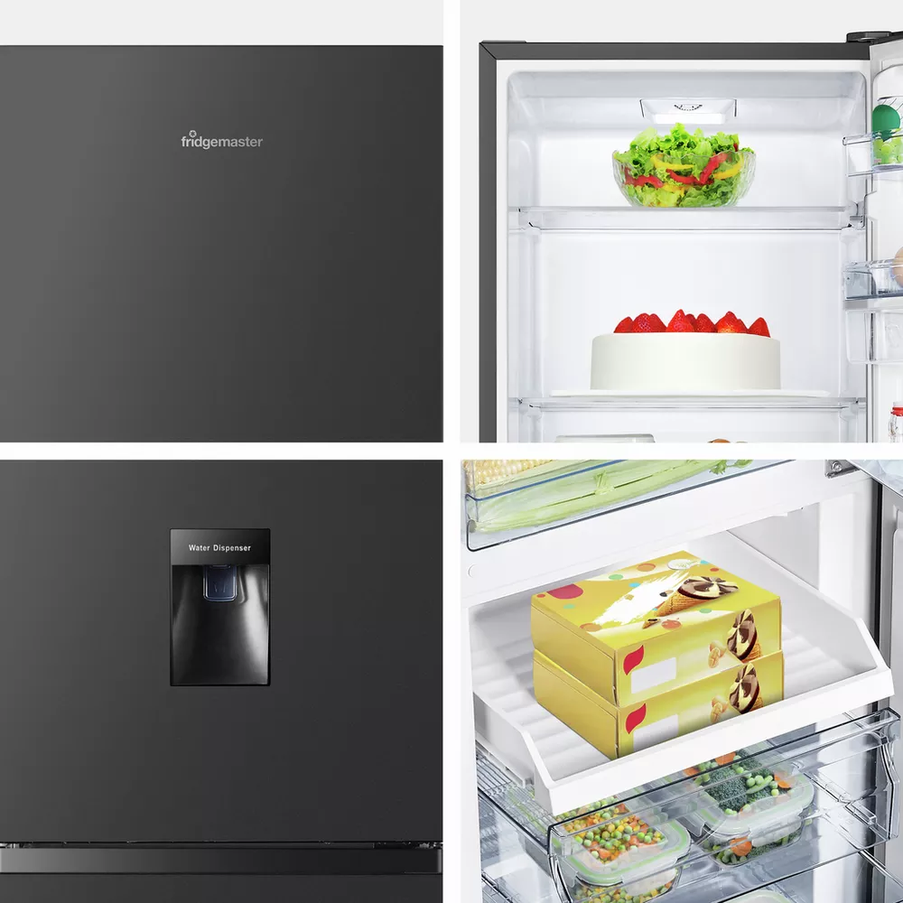 Fridgemaster MC55240DEB Freestanding Fridge Freezer - Black — thumbnail 15