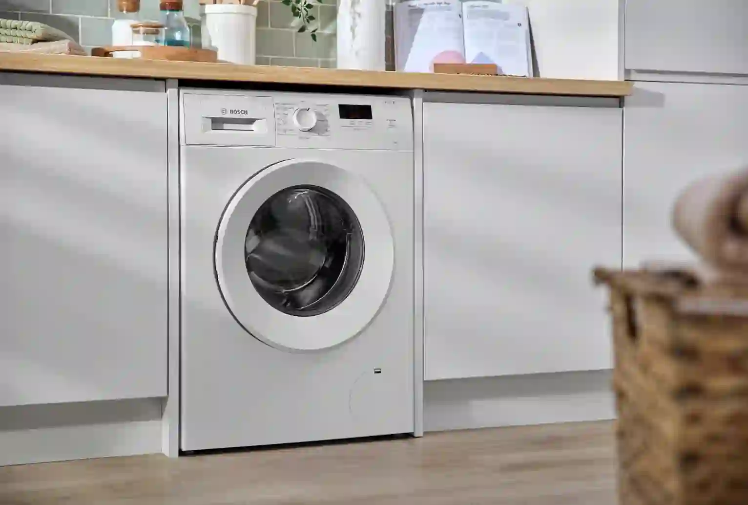 Bosch WGE03408GB 8KG 1400 Spin Washing Machine - White — thumbnail 8